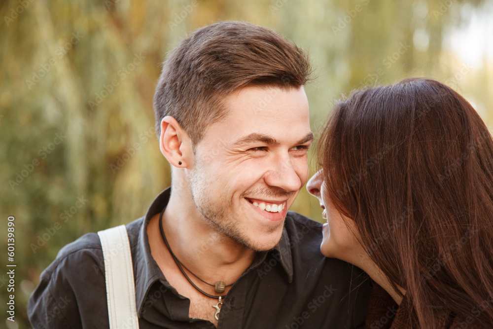 young couple laughing young couple laughing