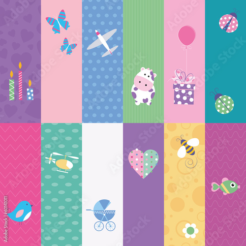 kids greeting cards collection