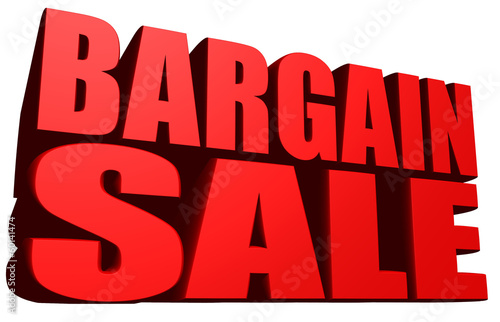 Εκτύπωση καμβά Bargain sale