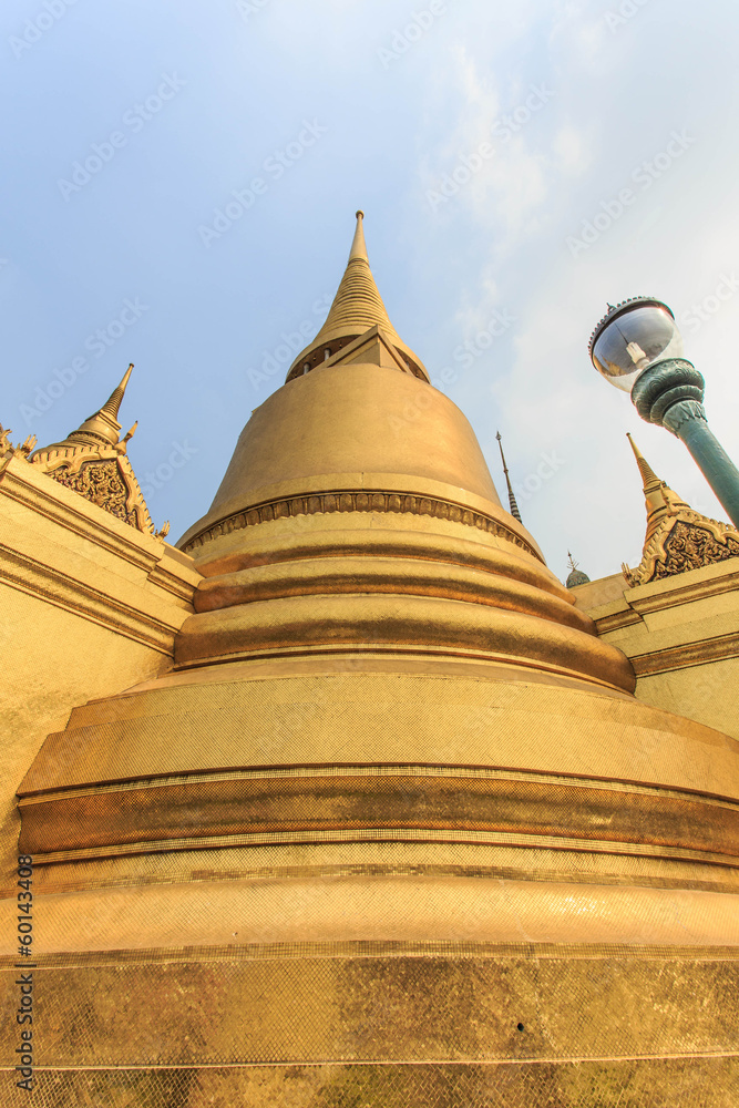 Pagoda at Wat Phra Kaew Pagoda at Wat Phra Kaew
