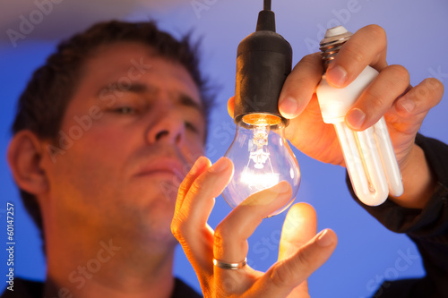 Energiesparlampe photo