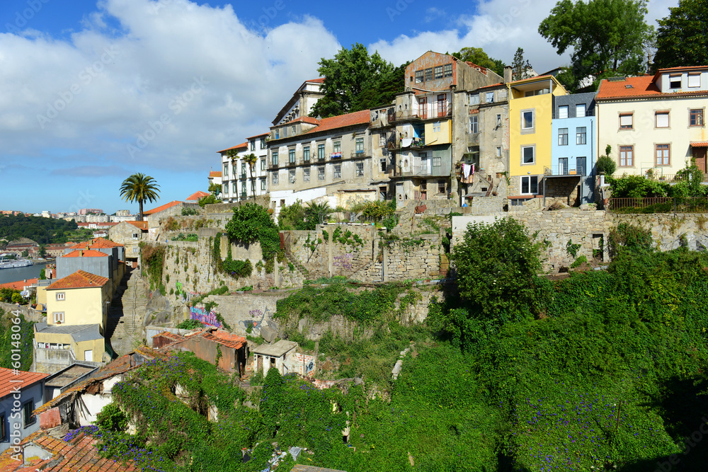 Obraz premium Old Buildings in Porto, Portugal