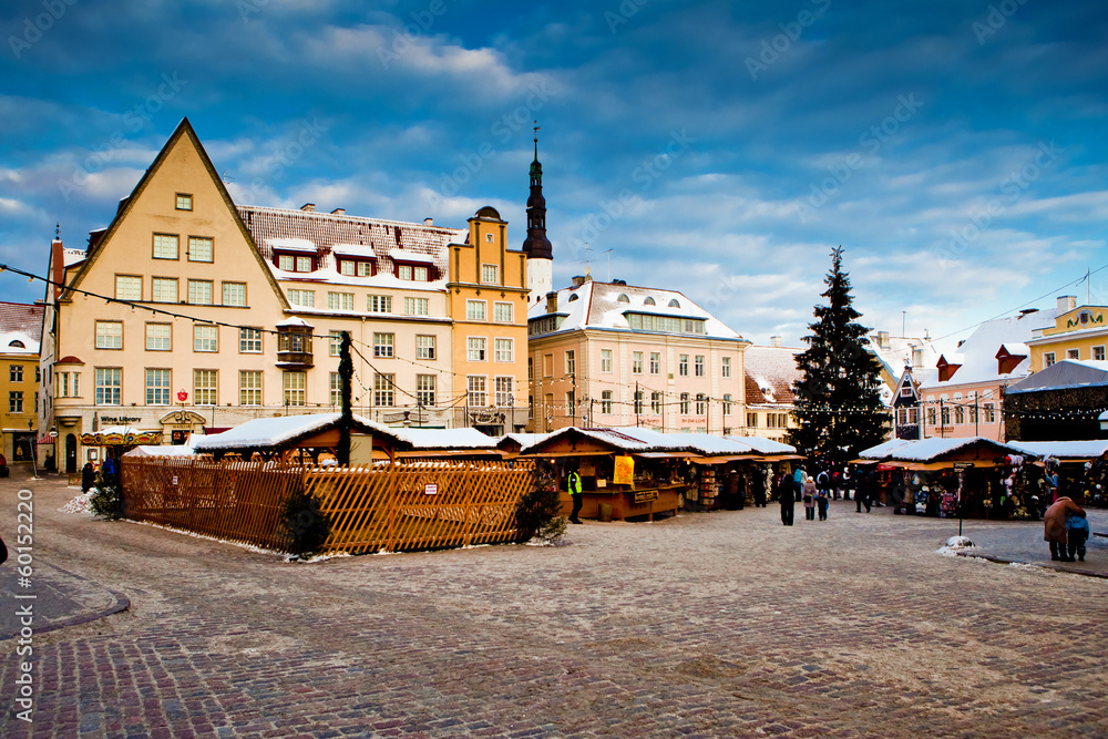 Christmas fair  in Tallinn