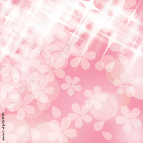 桜_光_白