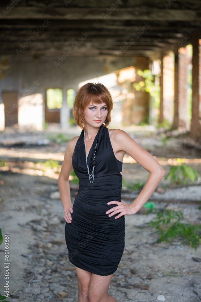 Obraz premium Portrait of a charming and lovely girl