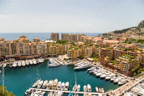 Monaco. Harbour of Fontvieille