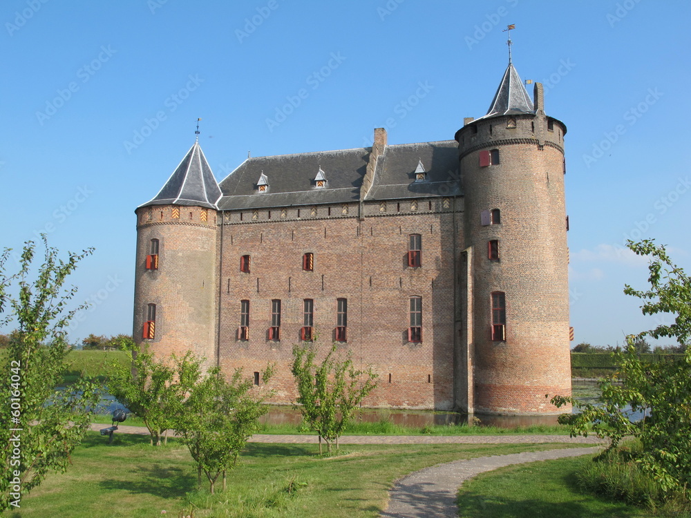 Schloss Muiderslot bei Amsterdam(Holland)