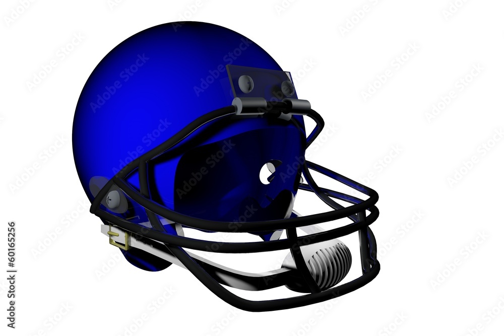 Naklejka premium Football helmet