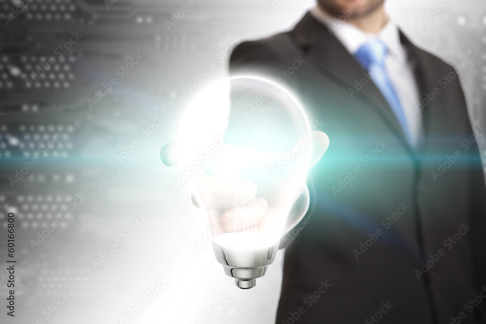 Businessman solution concept Stock-Foto | Adobe Stock