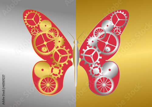 Mechanical butterfly