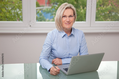 Senior business woman