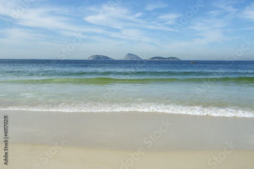 Ipanema Beach Rio de Janeiro Brazil Scenic