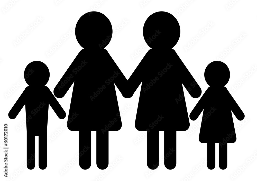 family concept two women family concept two women