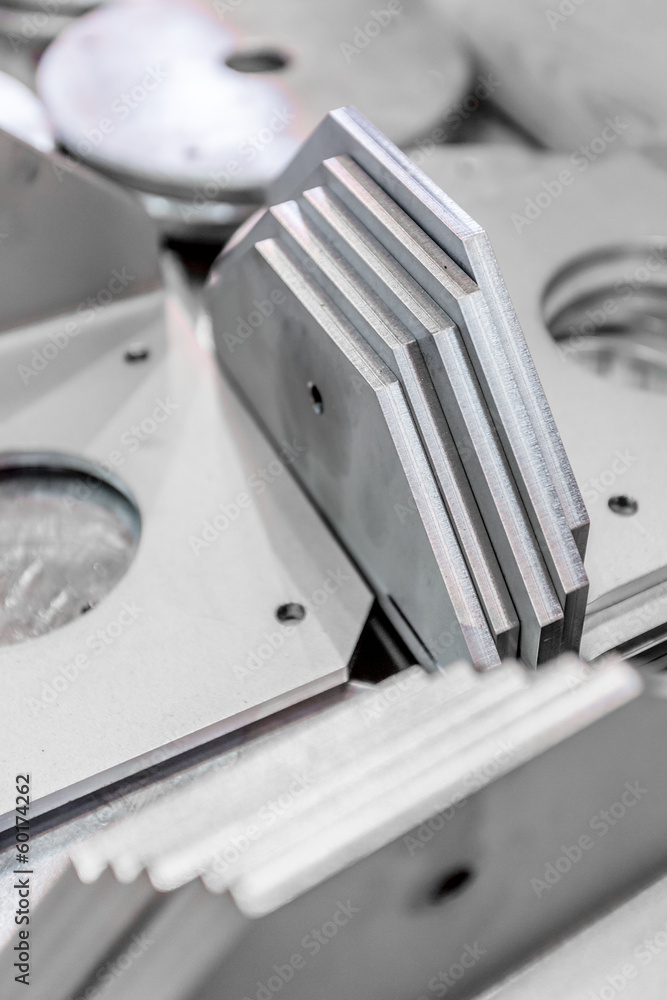 Bunch of metal components