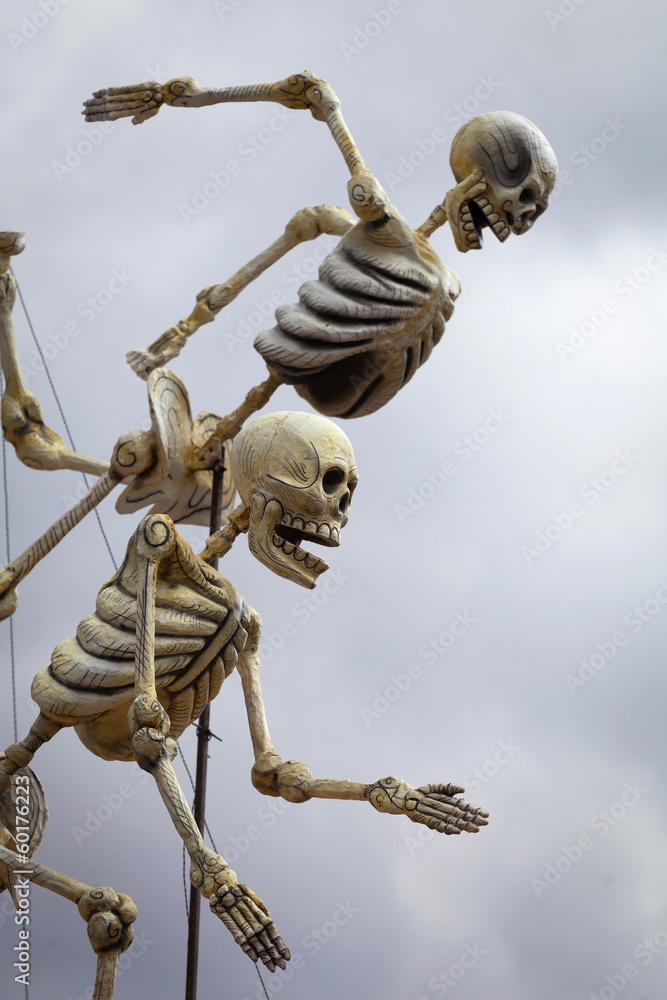 Skeletons of Traditional Day of the Dead, Mexico Skeletons of Traditional Day of the Dead, Mexico