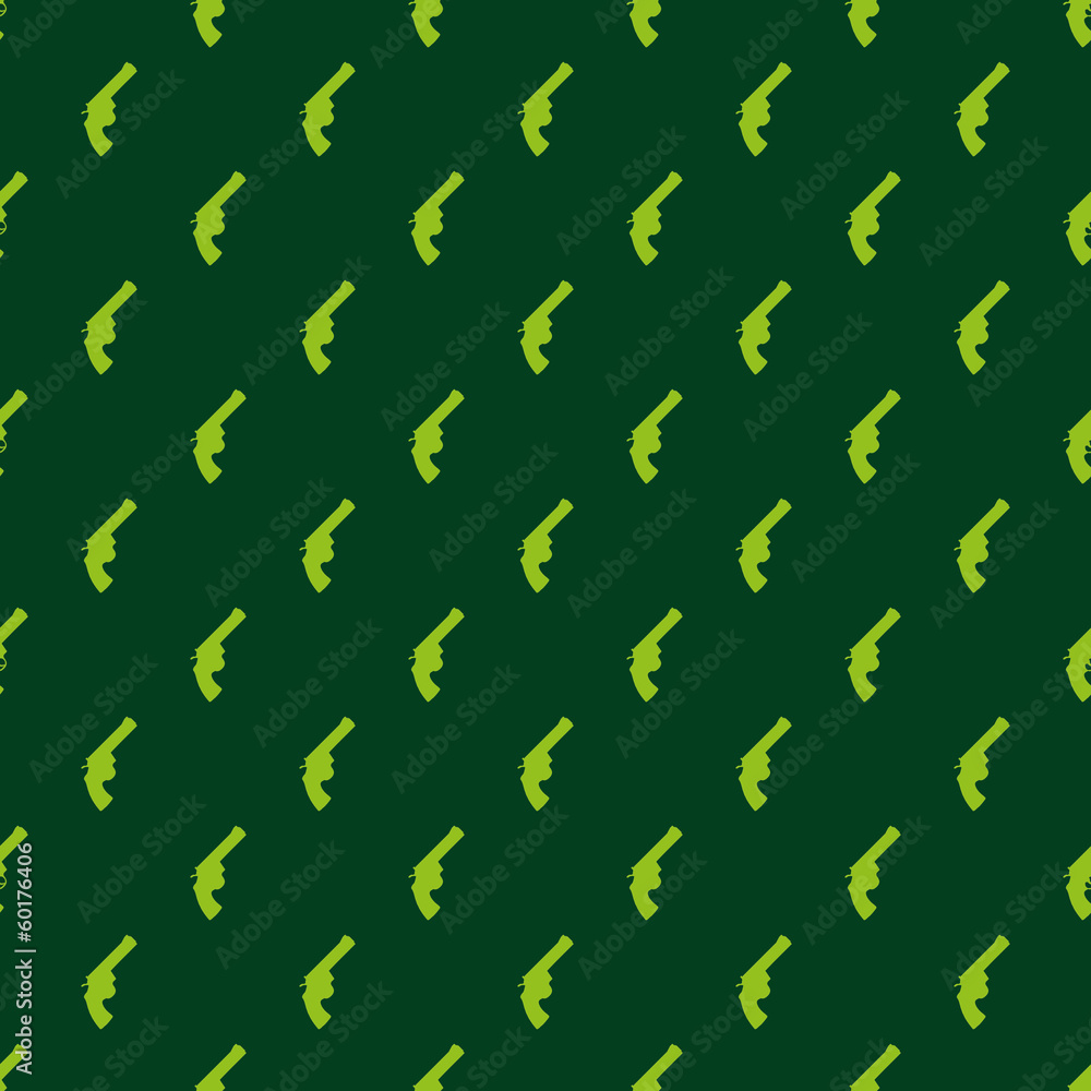 Seamless abstract pattern made with little guns Seamless abstract pattern made with little guns
