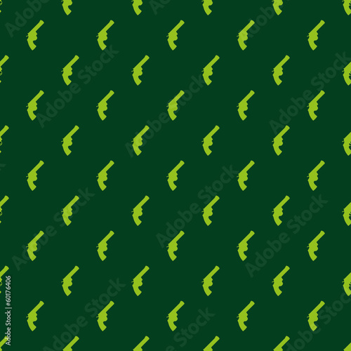 Seamless abstract pattern made with little guns © borjandreu