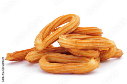 churros typical of Spain photo
