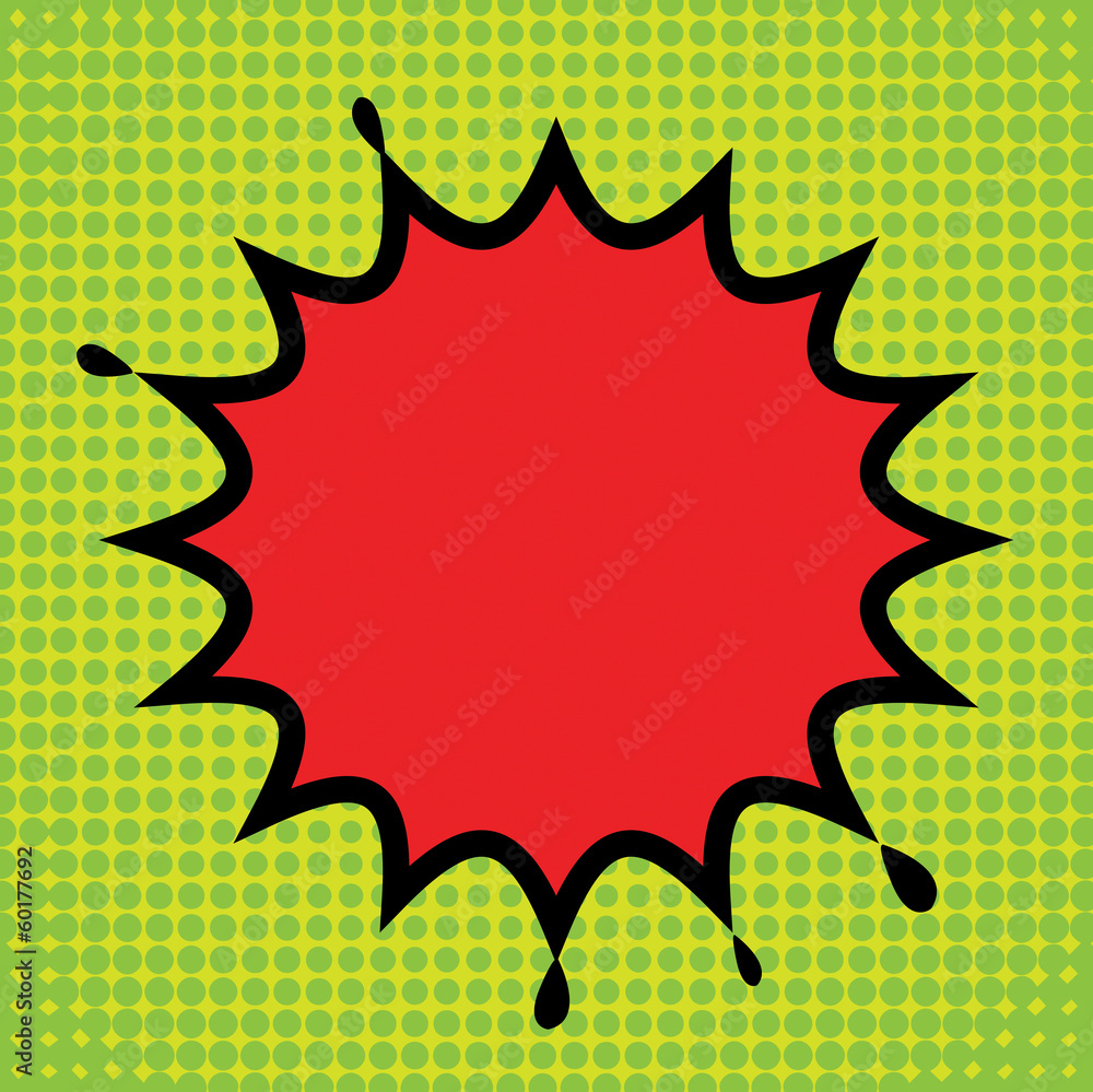 Comic book explosion abstract, vector Comic book explosion abstract, vector