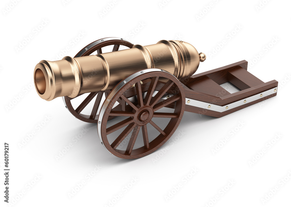 cannon on carriage