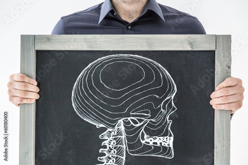 skull chalk