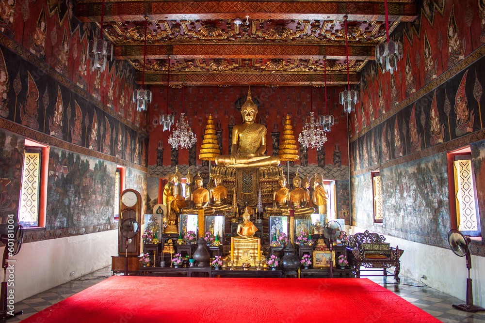 Wat Suwan Dararam temple in Ayutthaya, Thailand