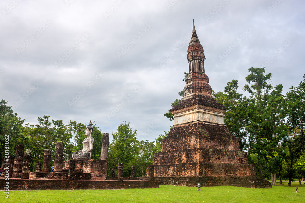 Wat Traphang Ngoen in Sukhothai Historical Park, Thailand