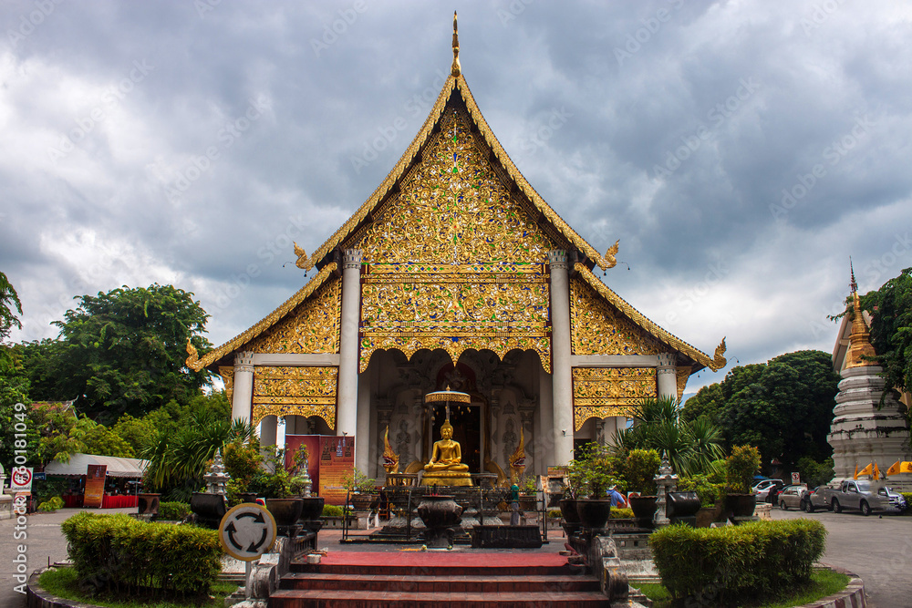 Wat Ho Tham temple in Chiang Mai, Thailand