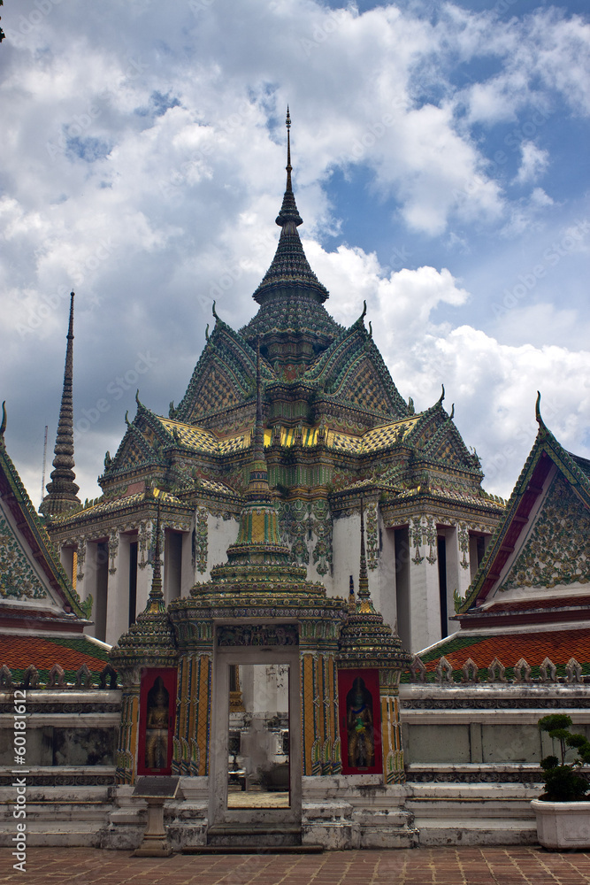 Complex of temple Wat Pho, Bangkok, Thailand Complex of temple Wat Pho, Bangkok, Thailand