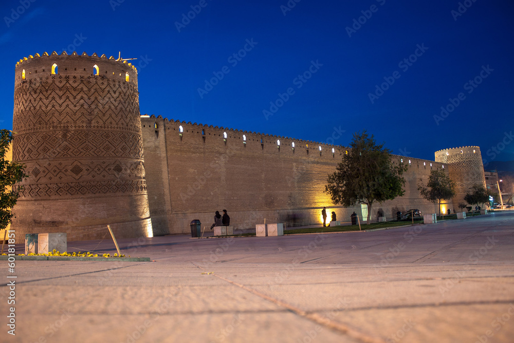 Karim Khan citadel in Shiraz, Iran.
