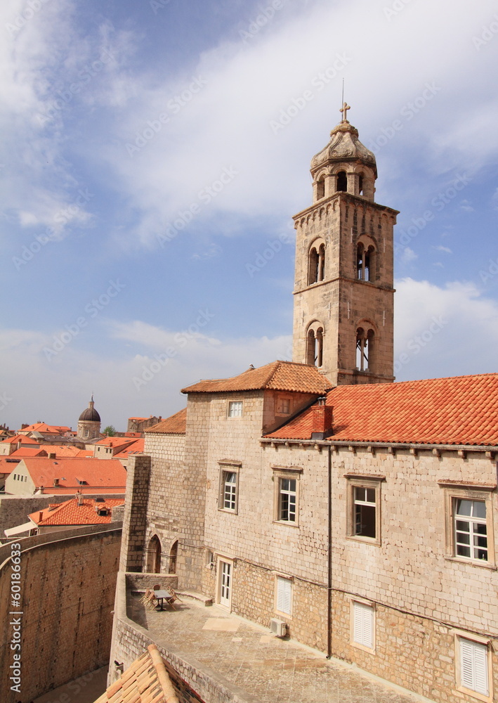 Croatian medieval town at Dubrovnik