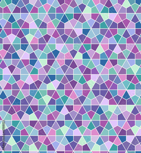 seamless geometric hexagonal pattern