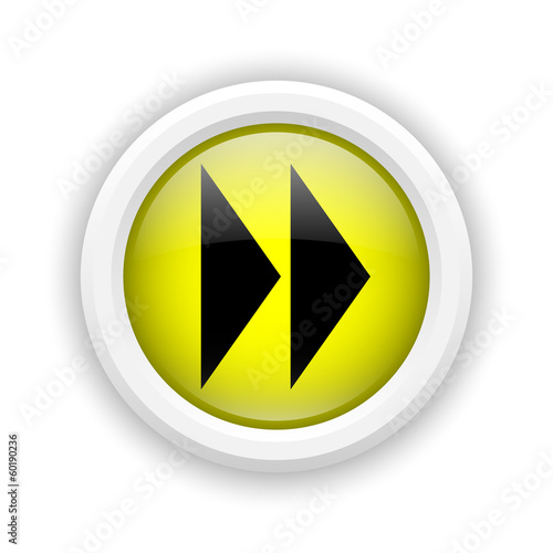 Free Download Fast forward sign icon - GFXLoad