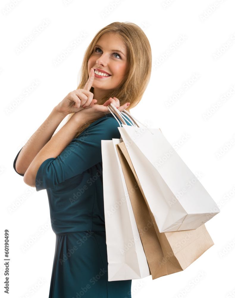Young girl wearing elegant dress posing against white background
