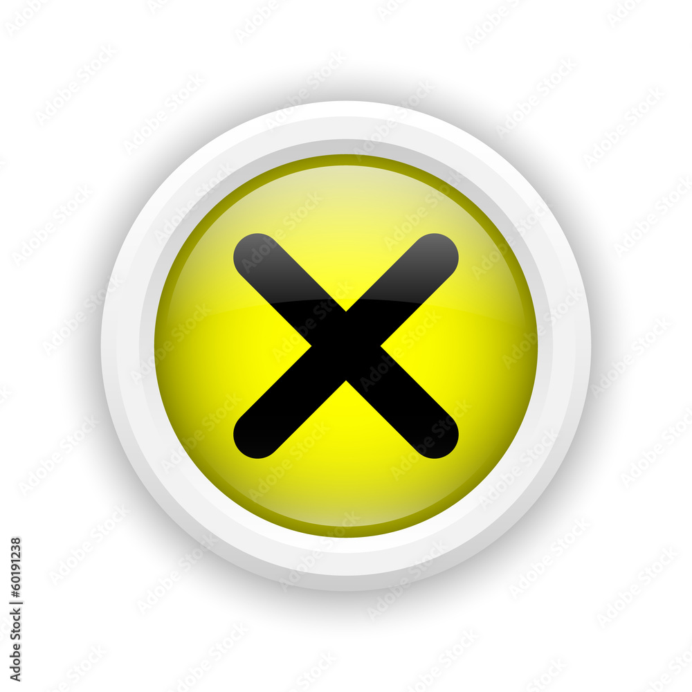 Obraz premium X close icon