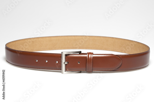 Photography Brown leather belt