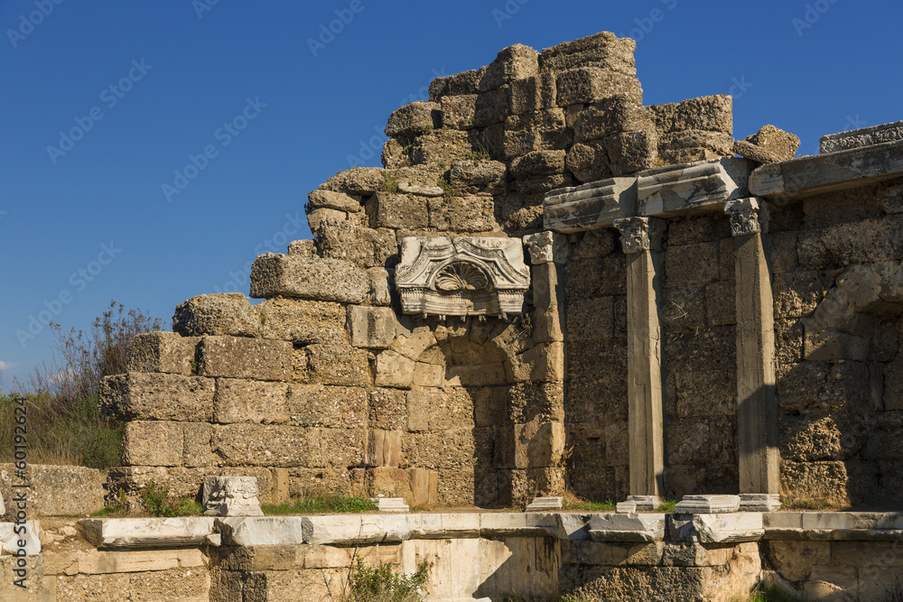 Ruins in Side Ruins in Side