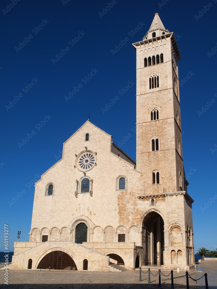 Trani Cathedral in Apulia, Italy.
