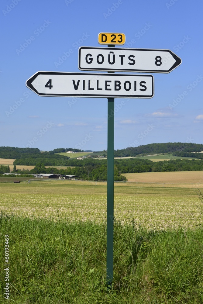 Panneaux de directions routières Panneaux de directions routières