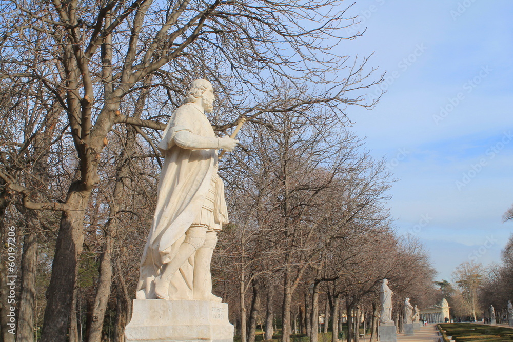Fototapeta premium Parc du Retiro à Madrid
