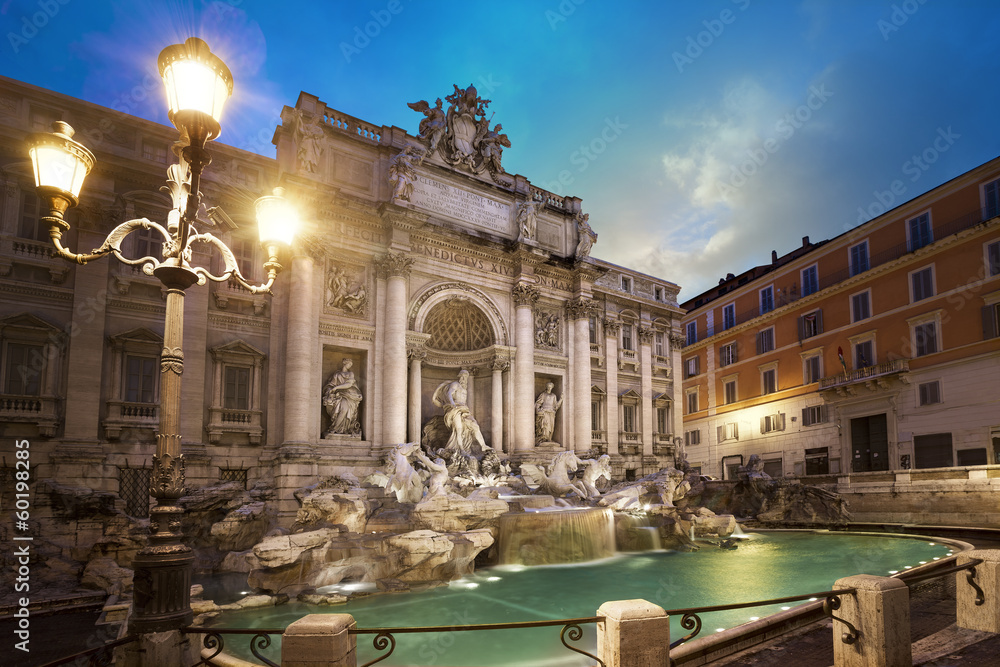 Fontaine de Trevi Rome Italie