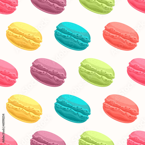 colored macaroons