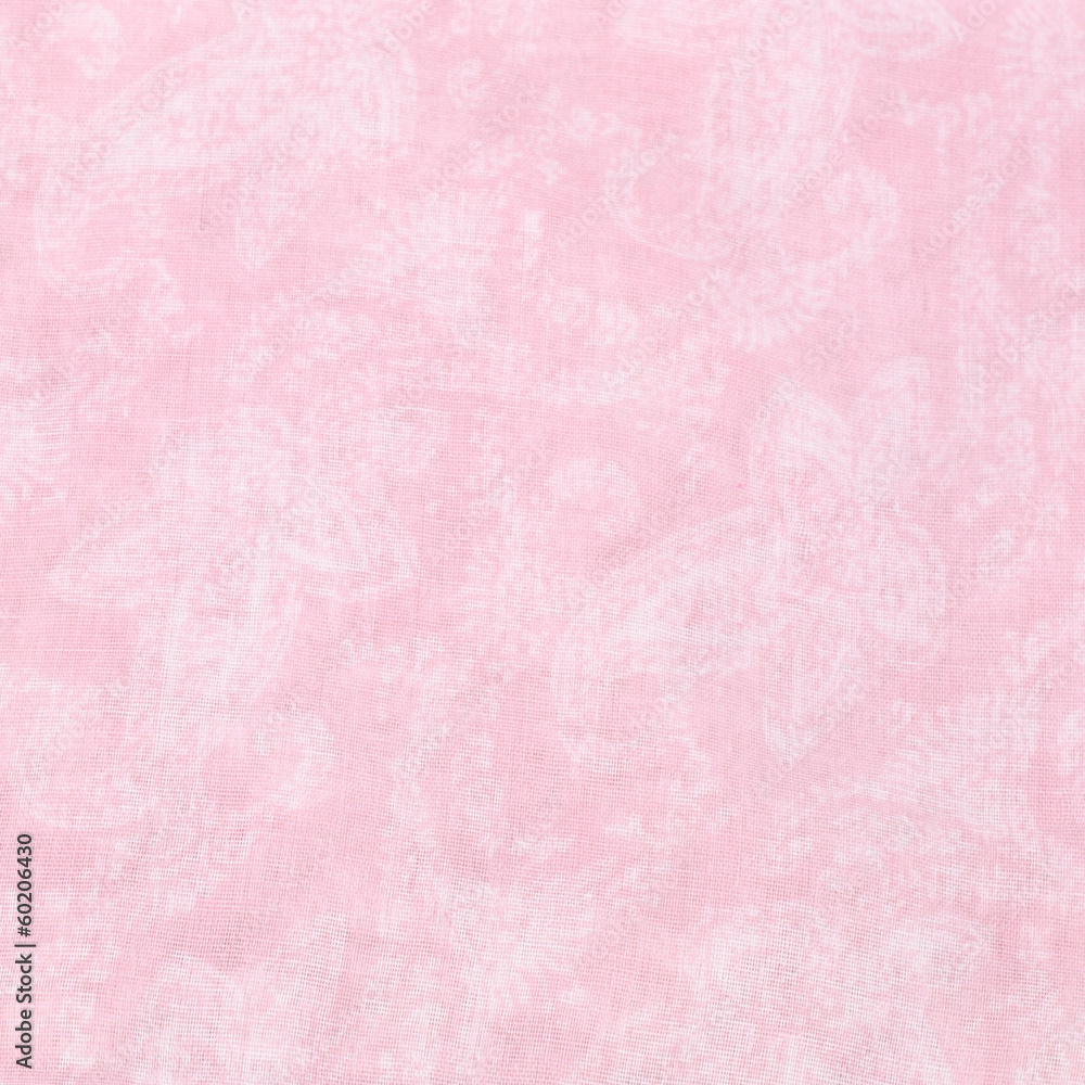 Fototapeta premium Pink neck scarf closeup