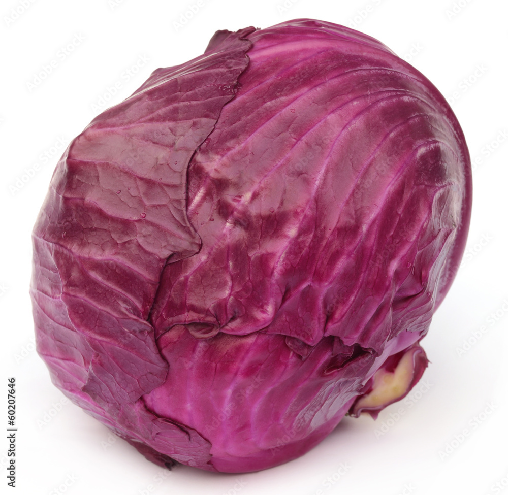 Closeup of red cabbage Closeup of red cabbage
