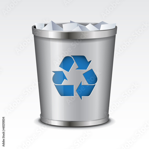 Vector Recycle Bin Icon