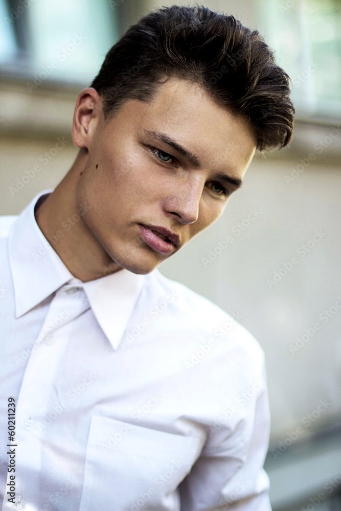 Charisma. Elegance. Modern Fashionable Young Handsome Man Charisma. Elegance. Modern Fashionable Young Handsome Man