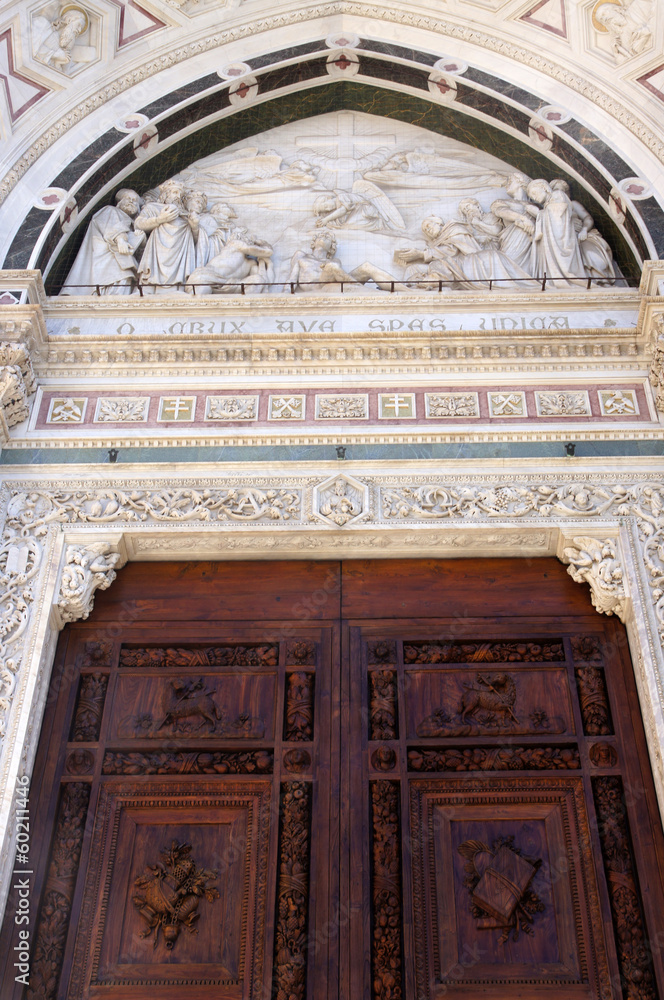 détail de la Basilique Santa Croce de Florence