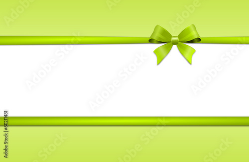 Grüne Schleife Ostern Frühling