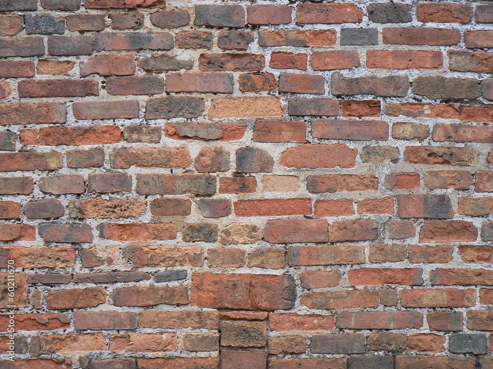 Fototapeta premium Mur en briques rouges