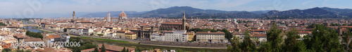 Vue générale de la ville de Florence